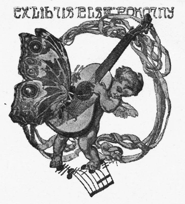 Ex libris Elsa Pokorny